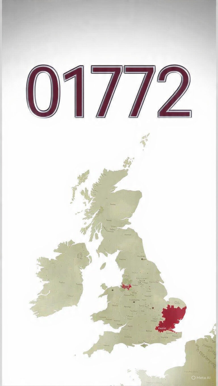 Understanding the 01772 Area Code and Its Coverage