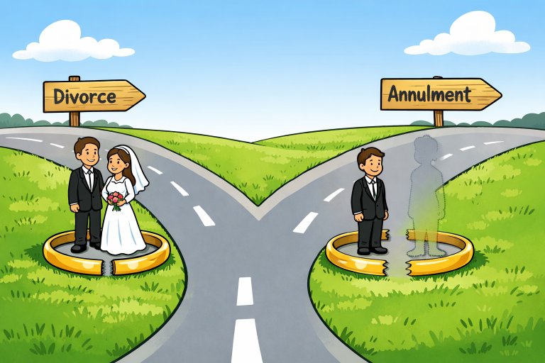 Divorce vs. Annulment: Understanding the Differences and Legal Realities